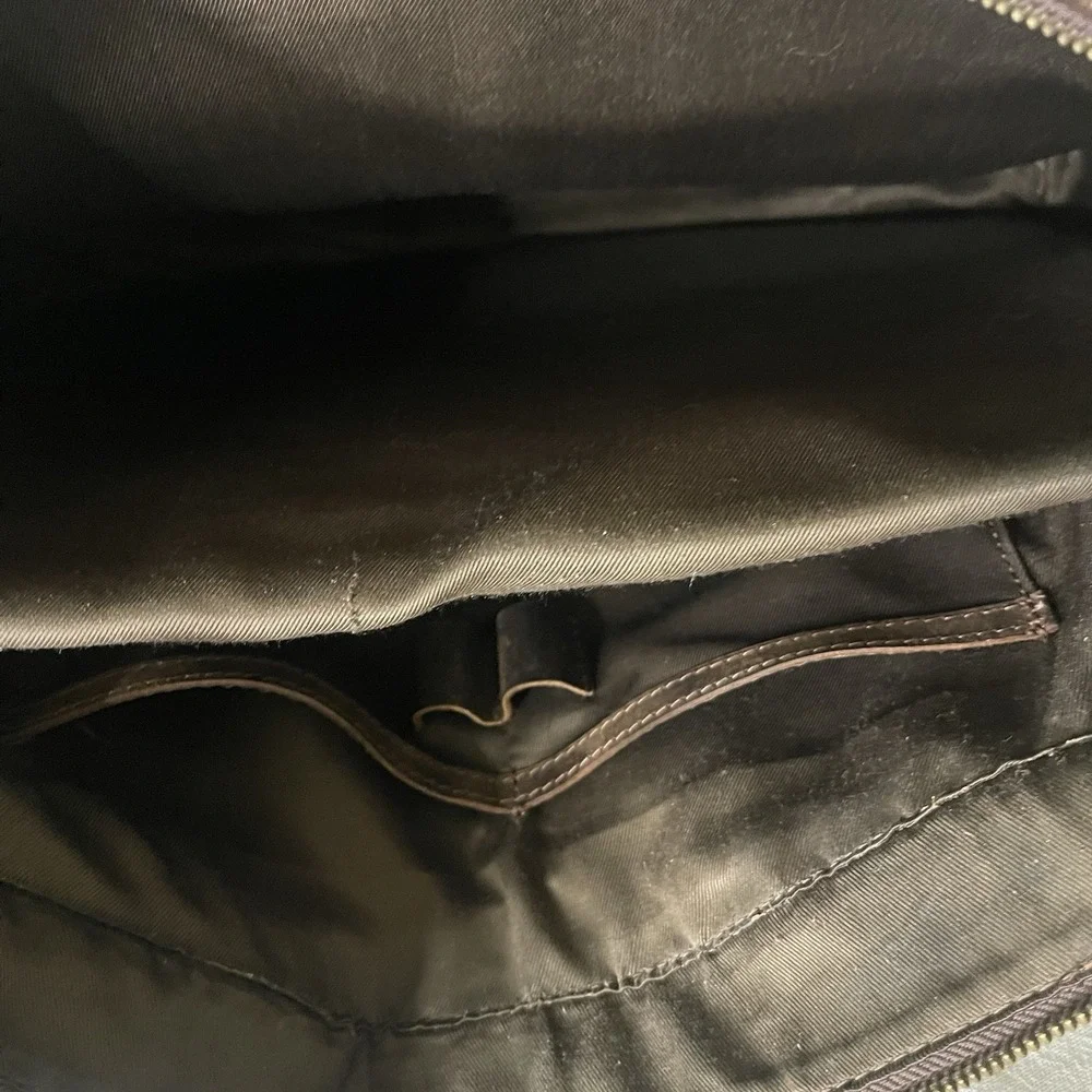 Moonster Buffalo Leather Briefcase 16